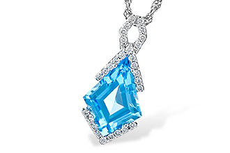 K318-84098: NECK 2.40 BLUE TOPAZ 2.53 TGW