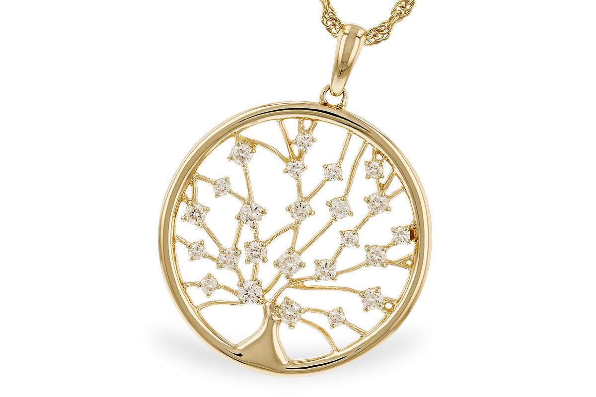 K319-77752: NECKLACE .32 TW