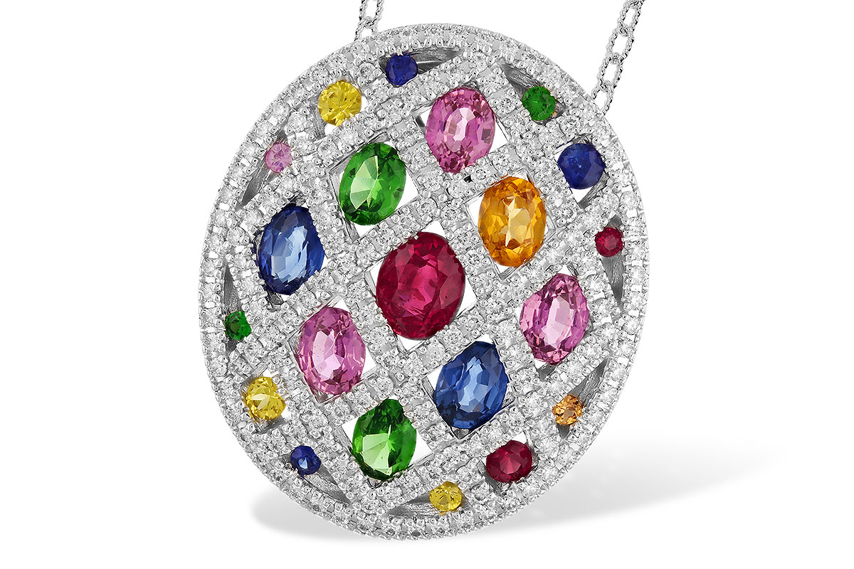 K319-77780: NECK 2.45 MULTI-COLOR TW 3.00 TGW
