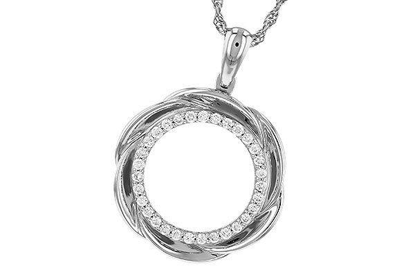 K319-78671: NECKLACE .25 TW
