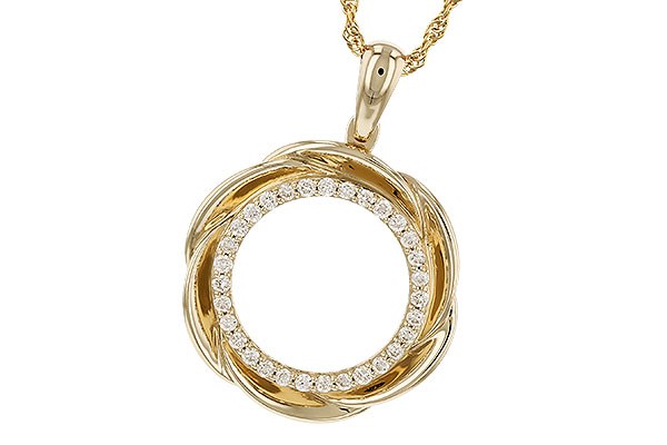 K319-78671: NECKLACE .25 TW
