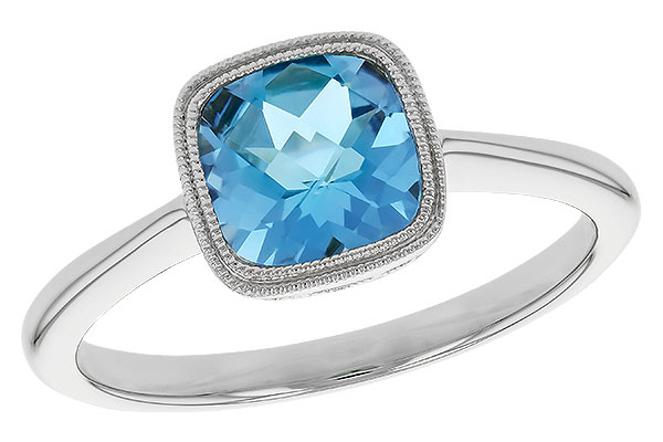 K319-79552: LDS RG 1.45 CT SWISS BLUE TOPAZ