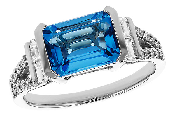 K319-79580: LDS RG 2.64 BLUE TOPAZ 3.00 TGW (9x7MM BT)