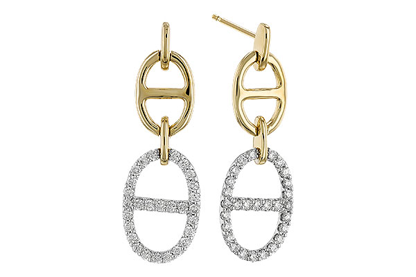 K319-81398: EARRINGS .36 TW