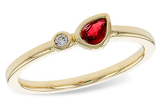 K320-65980: LDS RG .24 RUBY .26 TGW