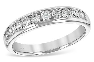 L138-87798: LDS WED RG .50 TW (10 STONES)