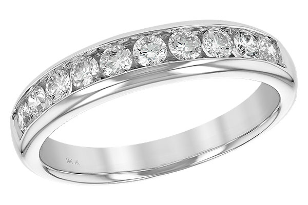 L138-87798: LDS WED RG .50 TW (10 STONES)