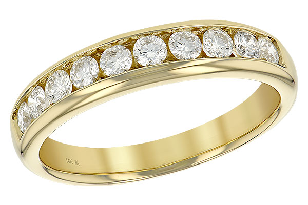 L138-87798: LDS WED RG .50 TW (10 STONES)