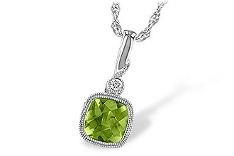 L229-80525: NECK .97 PERIDOT .99 TGW