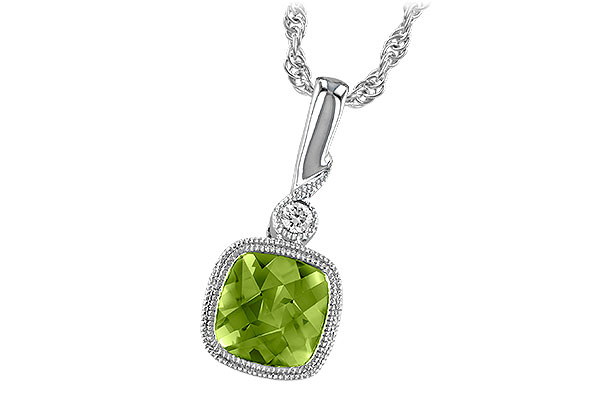 L229-80525: NECK .97 PERIDOT .99 TGW