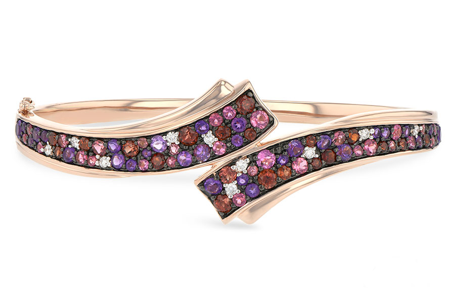 L234-34143: BANGLE 3.12 MULTI-COLOR 3.30 TGW (AMY,GT,PT)