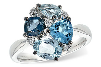 L235-19552: LDS RG 2.57 BLUE TOPAZ 2.65 TGW