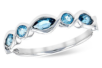 L318-85052: LDS RG .60 TW BLUE TOPAZ