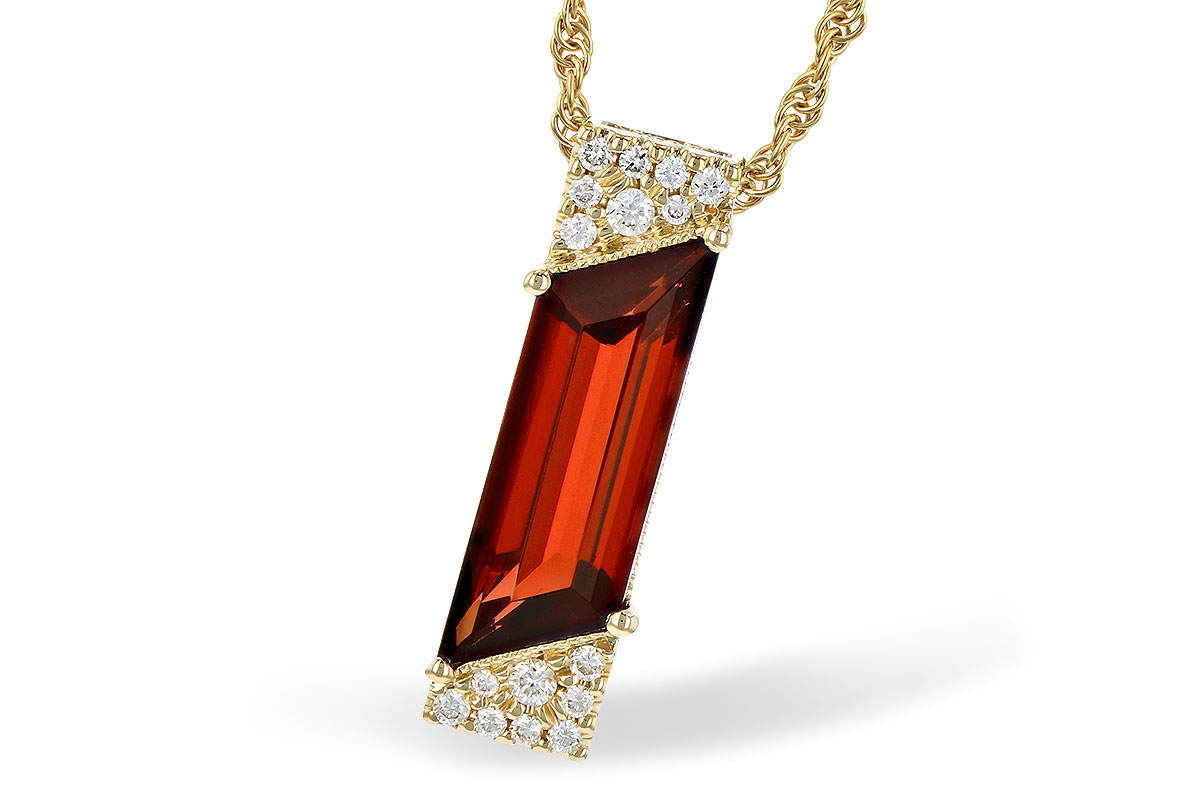 L318-85943: NECK 2.16 GARNET 2.25 TGW