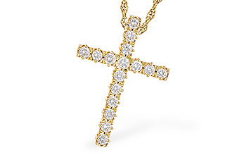 L319-73225: NECKLACE .50 TW