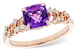 L319-75052: LDS RG 1.40 AMETHYST 1.53 TGW (7MM AMY)