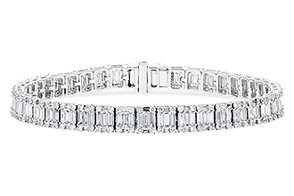 L319-75061: BRACELET 2.72 TW BAGUETTES 4.10 TW