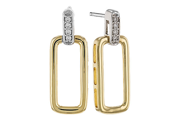 L319-81407: EARRINGS .04 TW