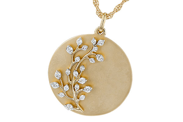 L320-64125: NECKLACE .24 TW