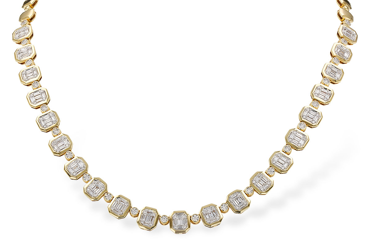 L320-64152: NECKLACE 1.39 BAG 1.80 TW (16")