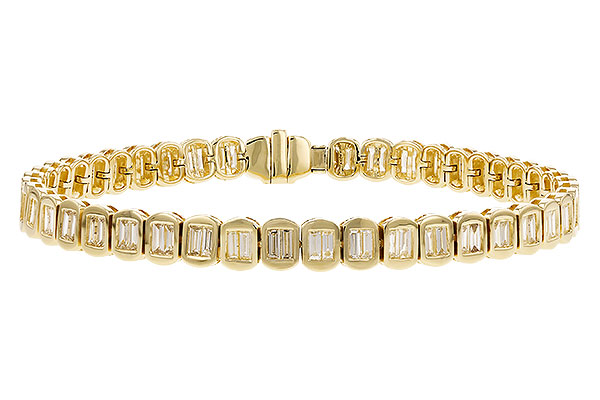 L320-64161: BRACELET 2.30 TW BAGUETTE (7")