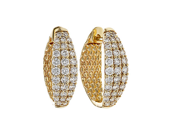 L320-67734: EARRINGS 1.00 TW