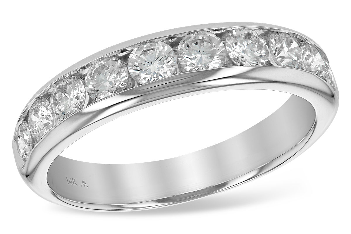 M138-87789: LDS WED RG 1.00 TW (10 STONES)