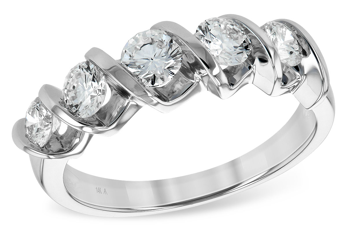 M138-87816: LDS WED RG 1.00CT TW