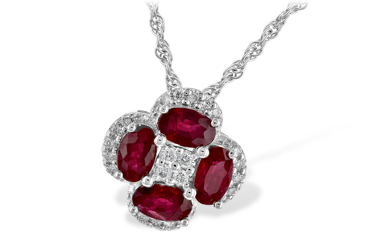 M236-09607: NECK 1.09 RUBY 1.22 TGW