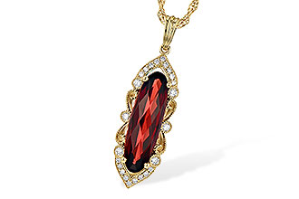 M236-15070: NECK 2.58 GARNET 2.70 TGW