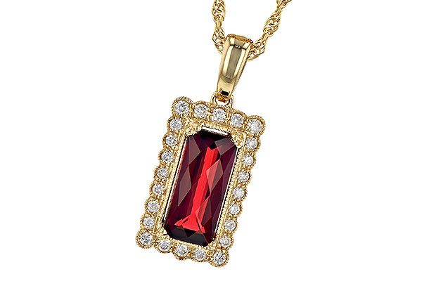 M318-83225: NECK 1.80 GARNET 1.95 TGW