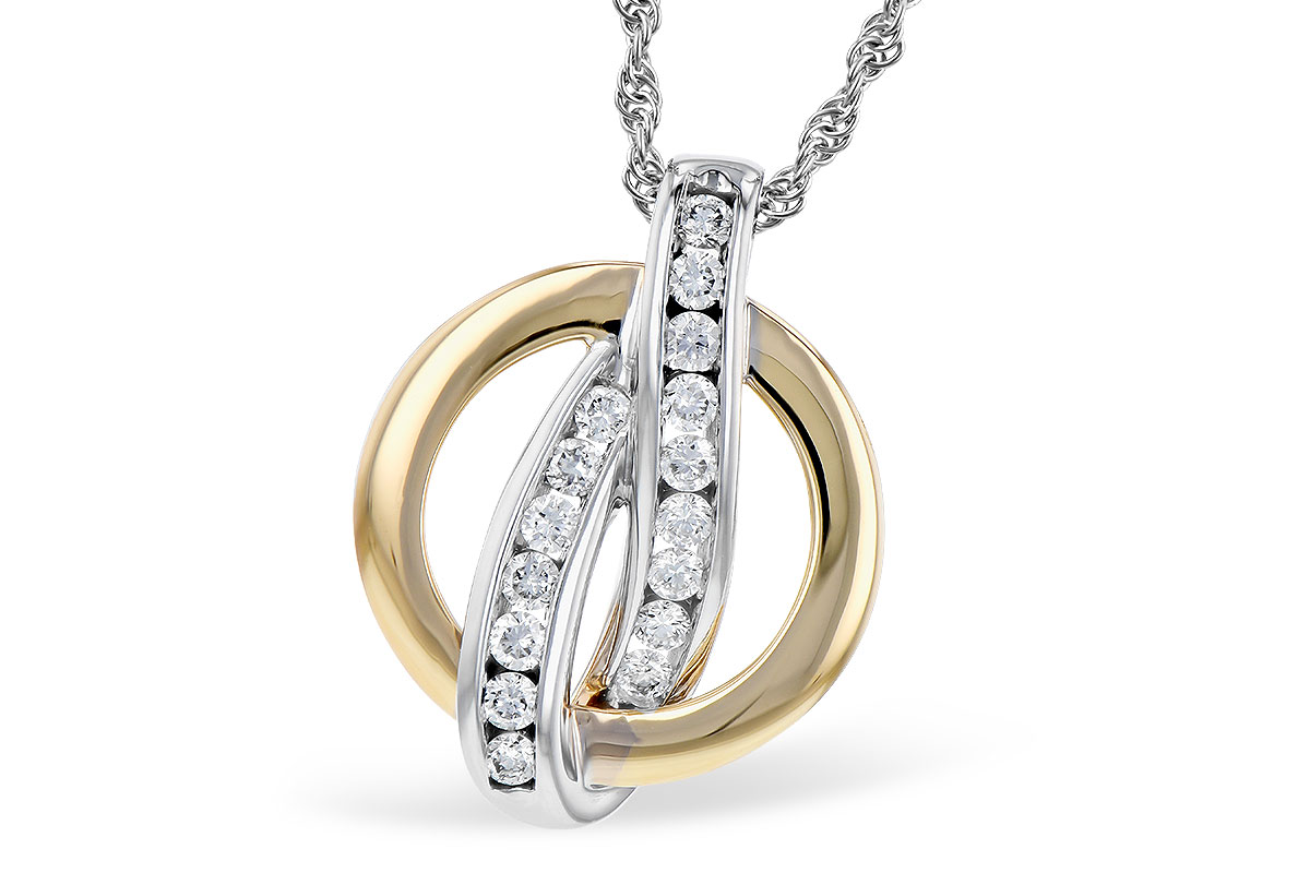 M318-85034: NECKLACE .25 TW