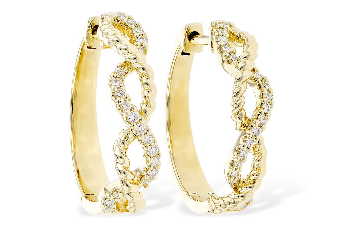 M318-89616: EARRINGS .18 TW