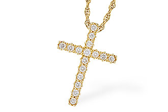 M319-73225: NECKLACE .25 TW
