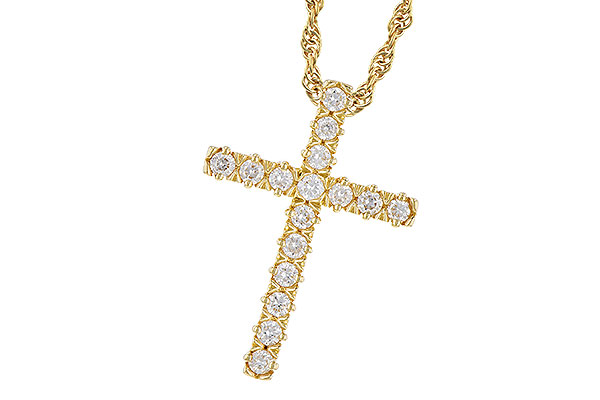 M319-73225: NECKLACE .25 TW