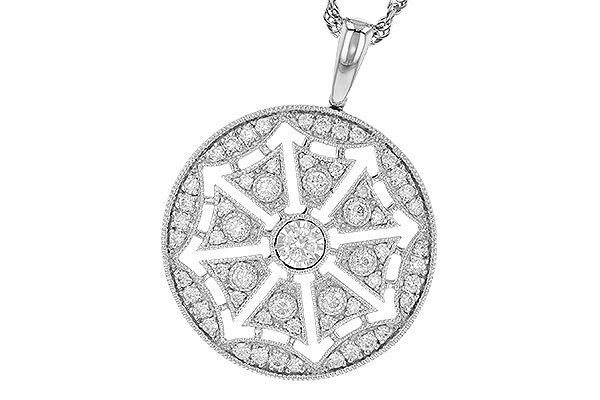 M319-73243: NECKLACE .38 TW