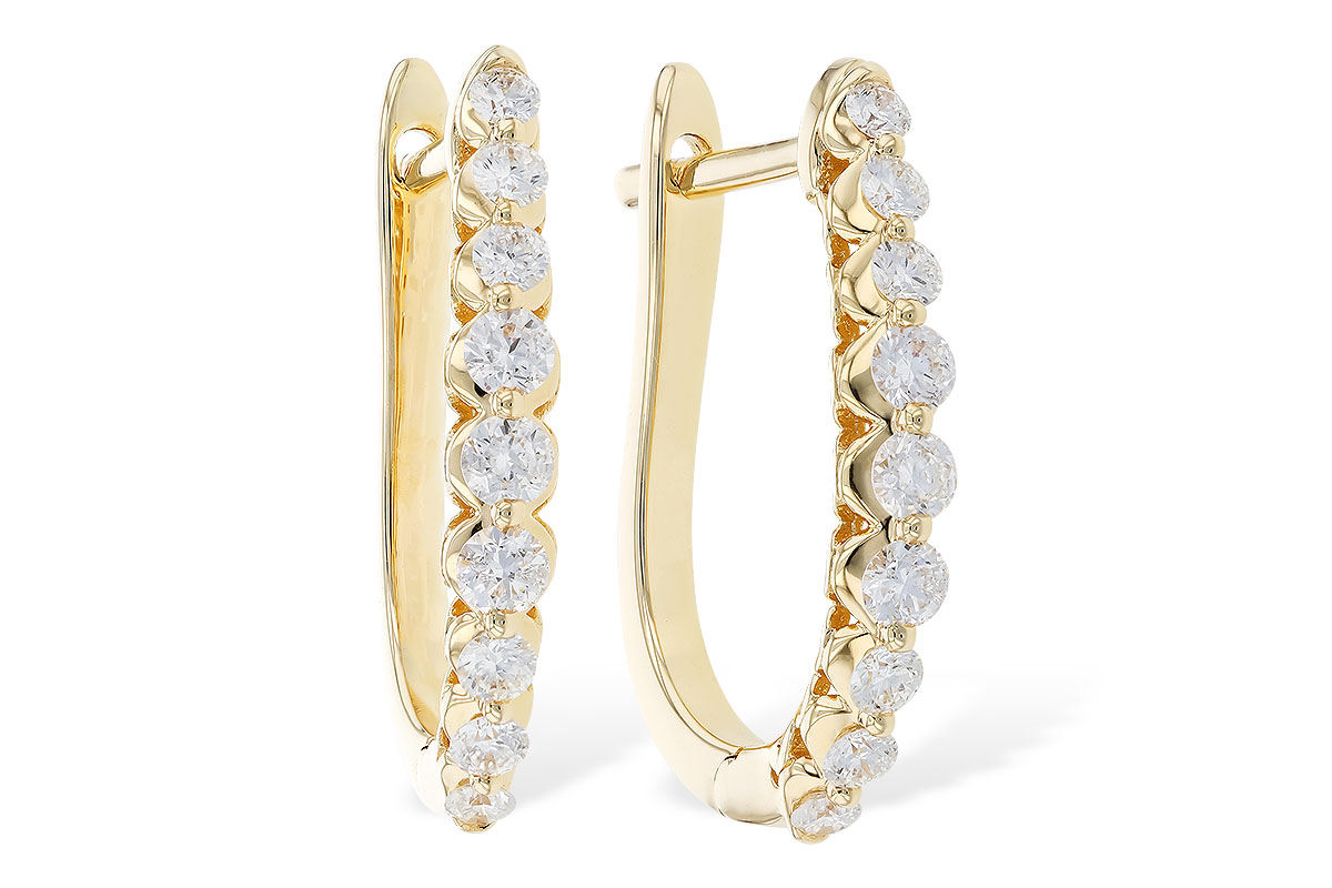 M319-75934: EARRINGS .50 TW