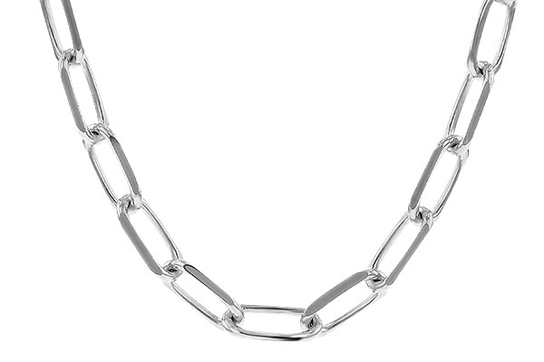 M319-78698: PAPERCLIP SM (18IN, 2.40MM, 14KT, LOBSTER CLASP)