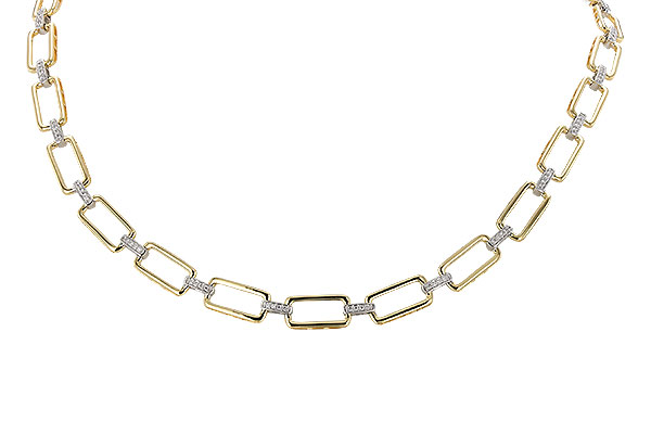 M319-79625: NECKLACE .50 TW (17")