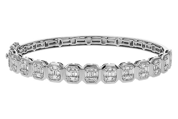 M320-64161: BANGLE .81 TW BAGUETTE 1.00 TW