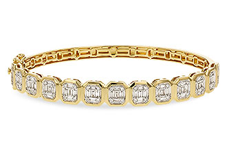 M320-64161: BANGLE .81 TW BAGUETTE 1.00 TW