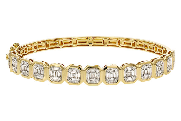 M320-64161: BANGLE .81 TW BAGUETTE 1.00 TW